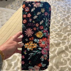 Vera Bradley curling iron and flat iron cover. NET